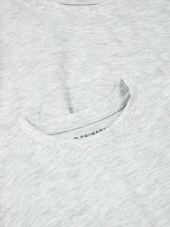 Tops Und T-Shirts|Primark Kurzärmeliges T-Shirt, 2er-Pack Grau meliert