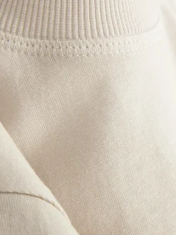 Tops Und T-Shirts|Primark Kurzärmeliges T-Shirt Mit Rundhalsausschnitt Steinfarben