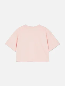 Tops Und T-Shirts|Primark Kurzärmeliges T-Shirt Mit Rundhalsausschnitt Rosa