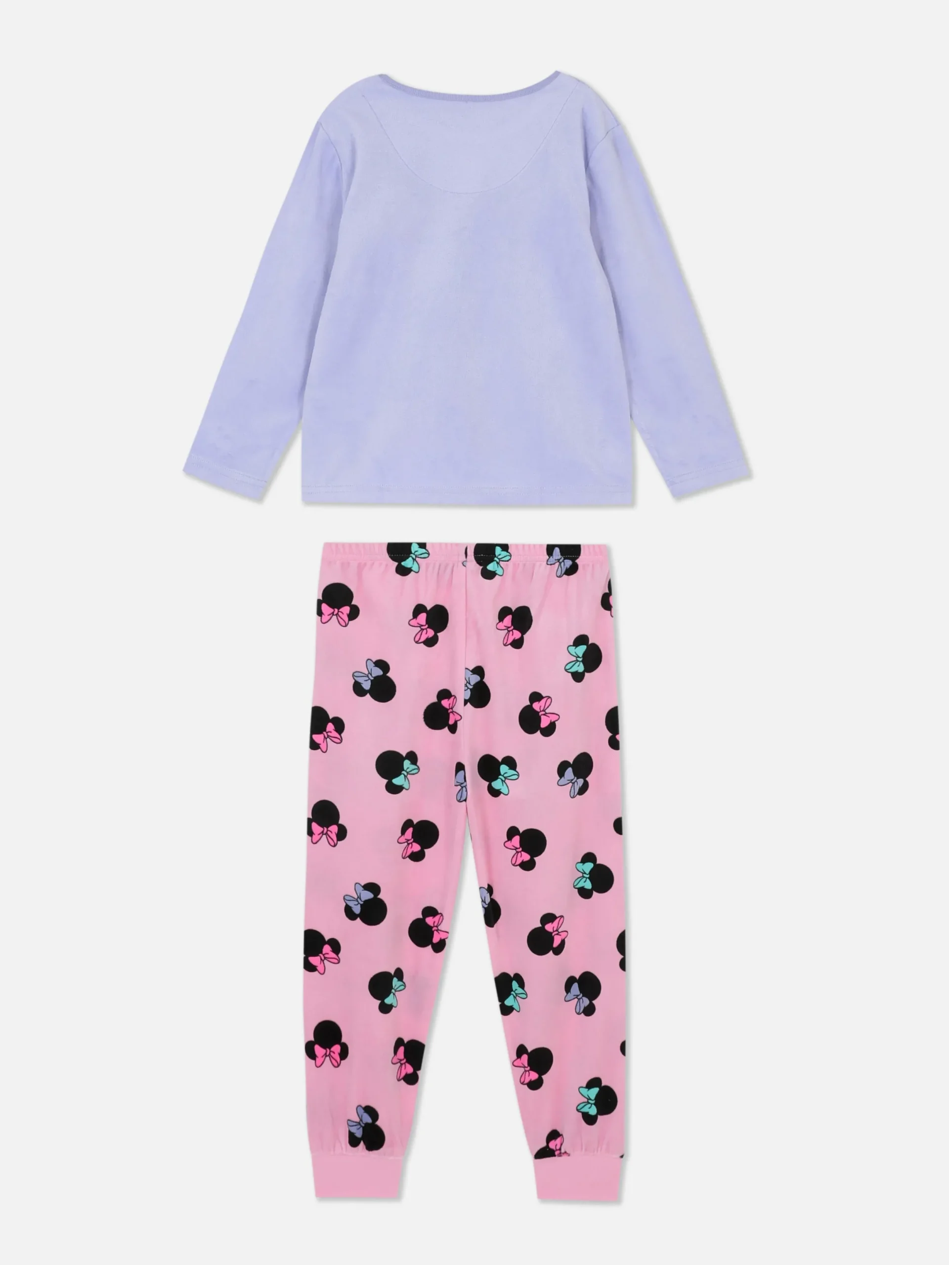 Schlafanzüge Und Nachtwäsche|Primark Kuscheliger Langer „Disney Minnie Maus“ Schlafanzug Lilafarben