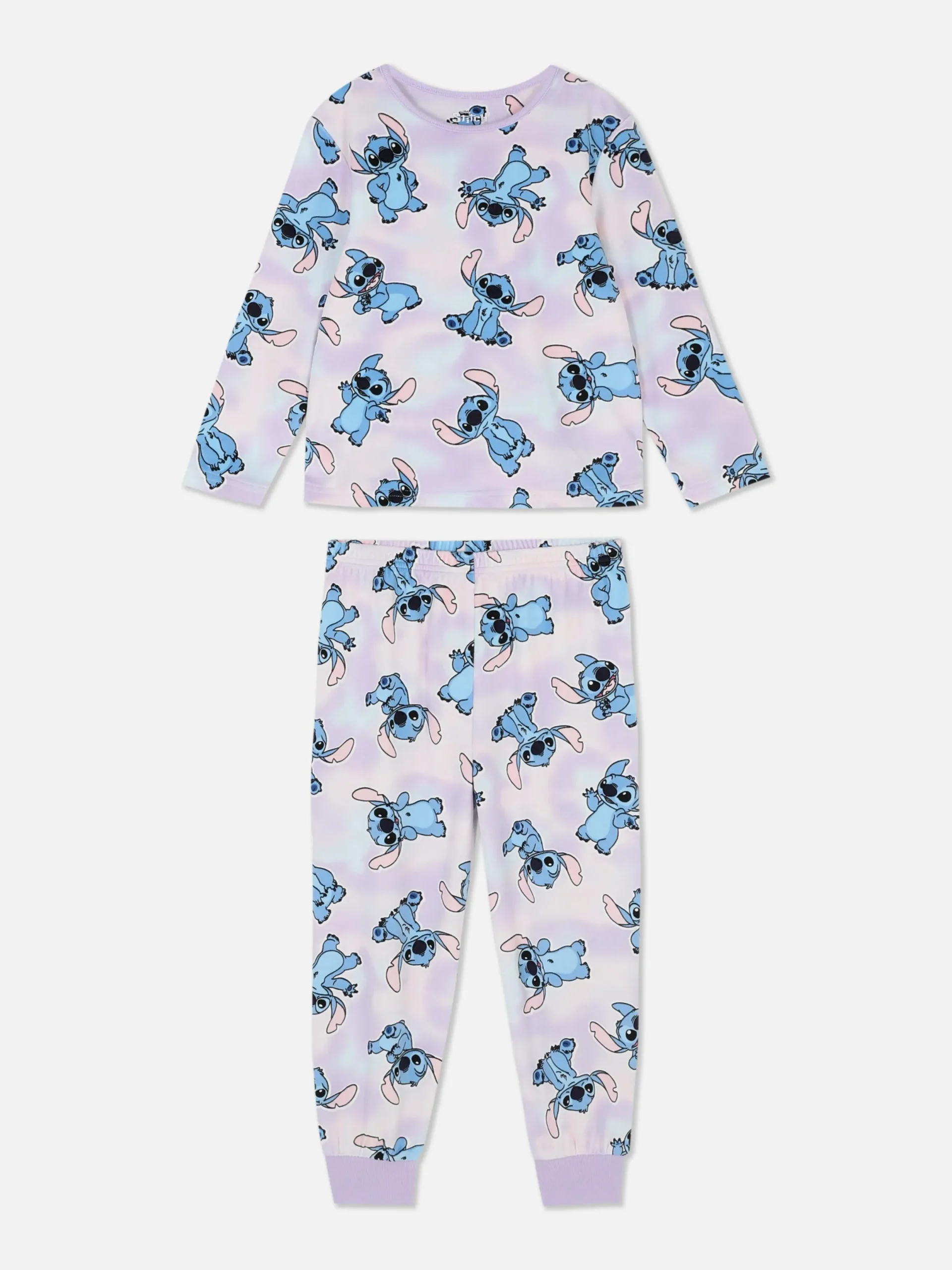 Schlafanzüge Und Nachtwäsche|Primark Kuscheliger, Langer „Disney Stitch“ Schlafanzug Multi
