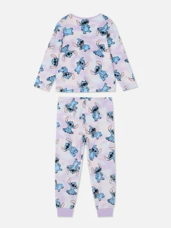 Schlafanzüge Und Nachtwäsche|Primark Kuscheliger, Langer „Disney Stitch“ Schlafanzug Multi
