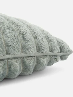 Kissen Und Bezüge|Primark Kuscheliges, Geripptes Kissen, 2er-Pack Hellgrün