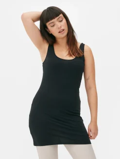 Tops Und T-Shirts|Primark Lang Geschnittenes Basic-Trägertop Schwarz