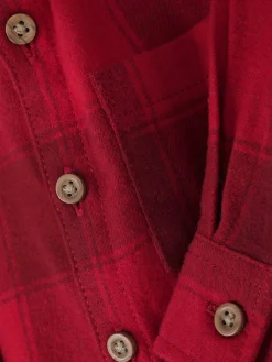 Tops Und T-Shirts|Primark Langarmhemd Mit Karomuster Rot