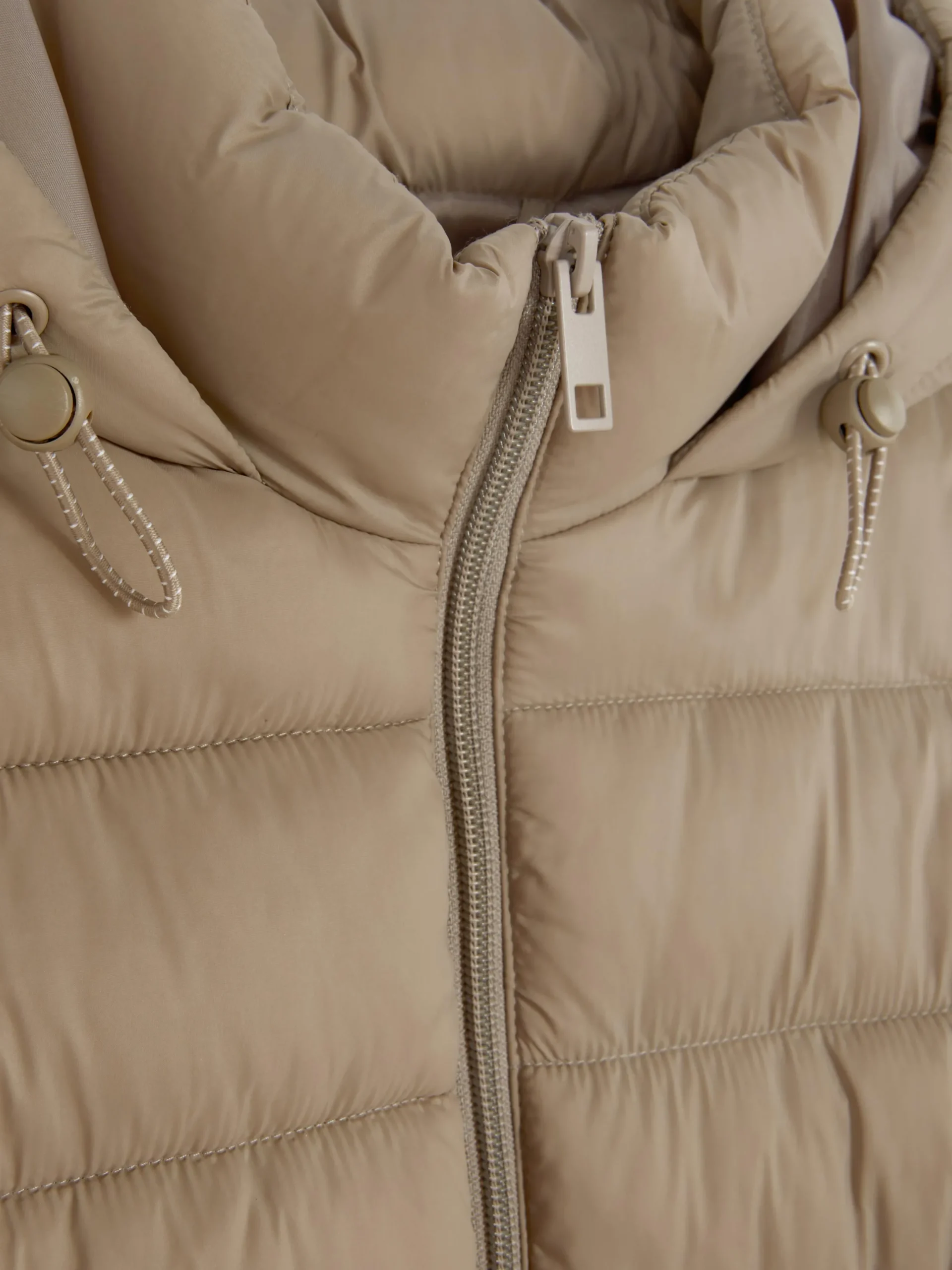 Jacken Und Mäntel|Primark Lange, Leichte Pufferjacke Mokkafarben