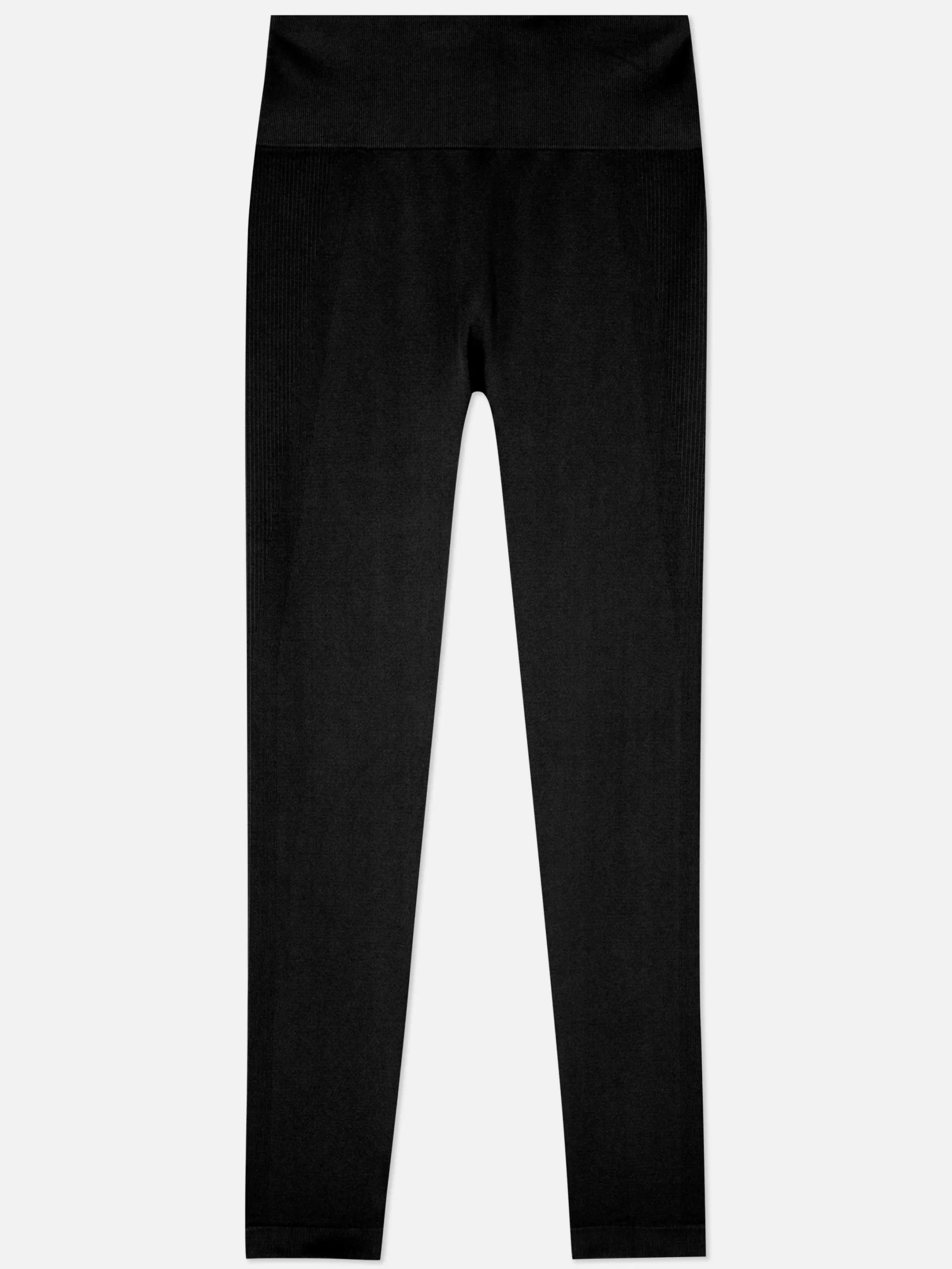 Fitnesskleidung Und Activewear|Primark Lange, Nahtlose Performance-Leggings Schwarz