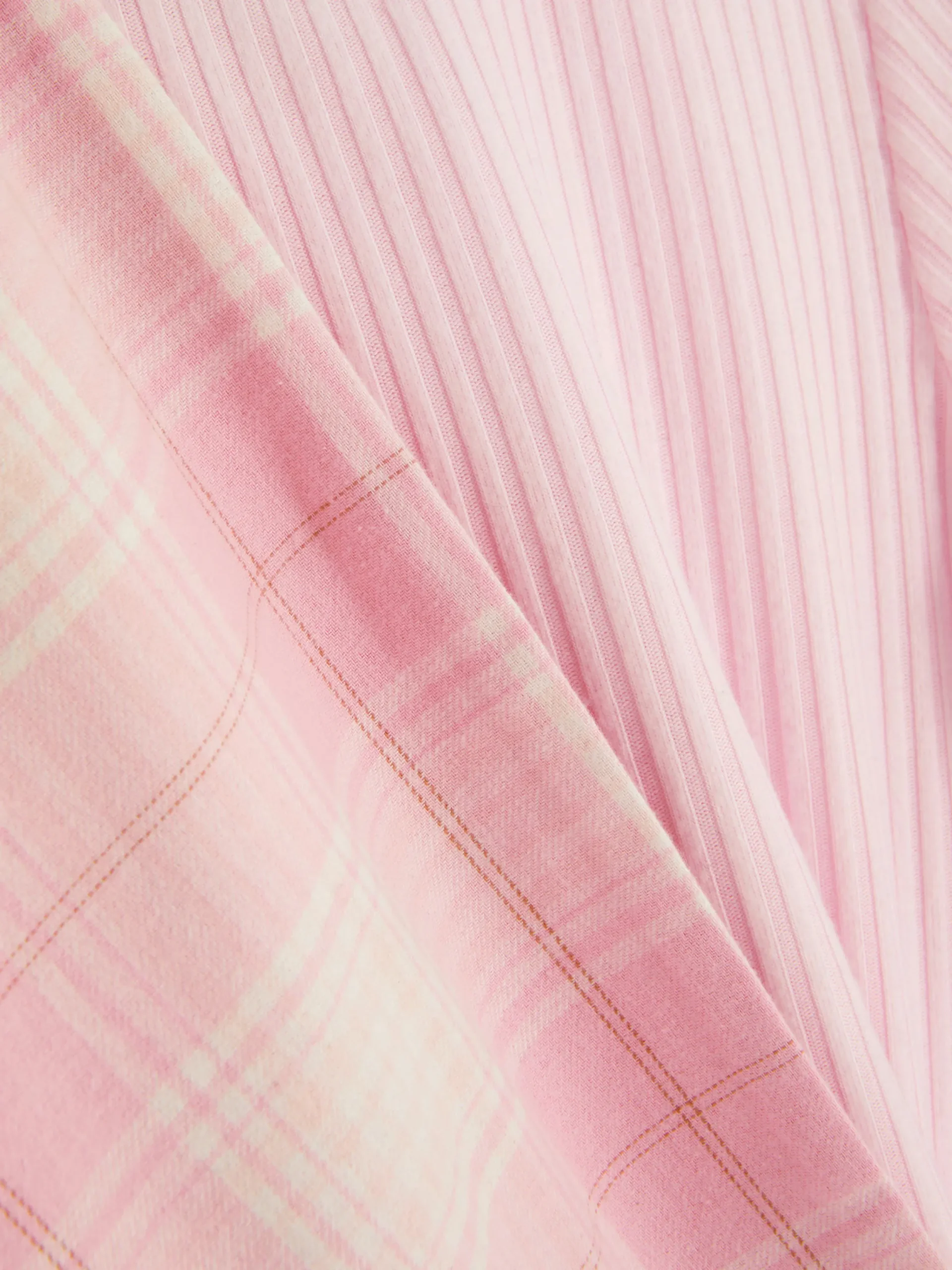 Schlafanzüge Und Nachtwäsche|Primark Langer Jersey-Schlafanzug Rosa