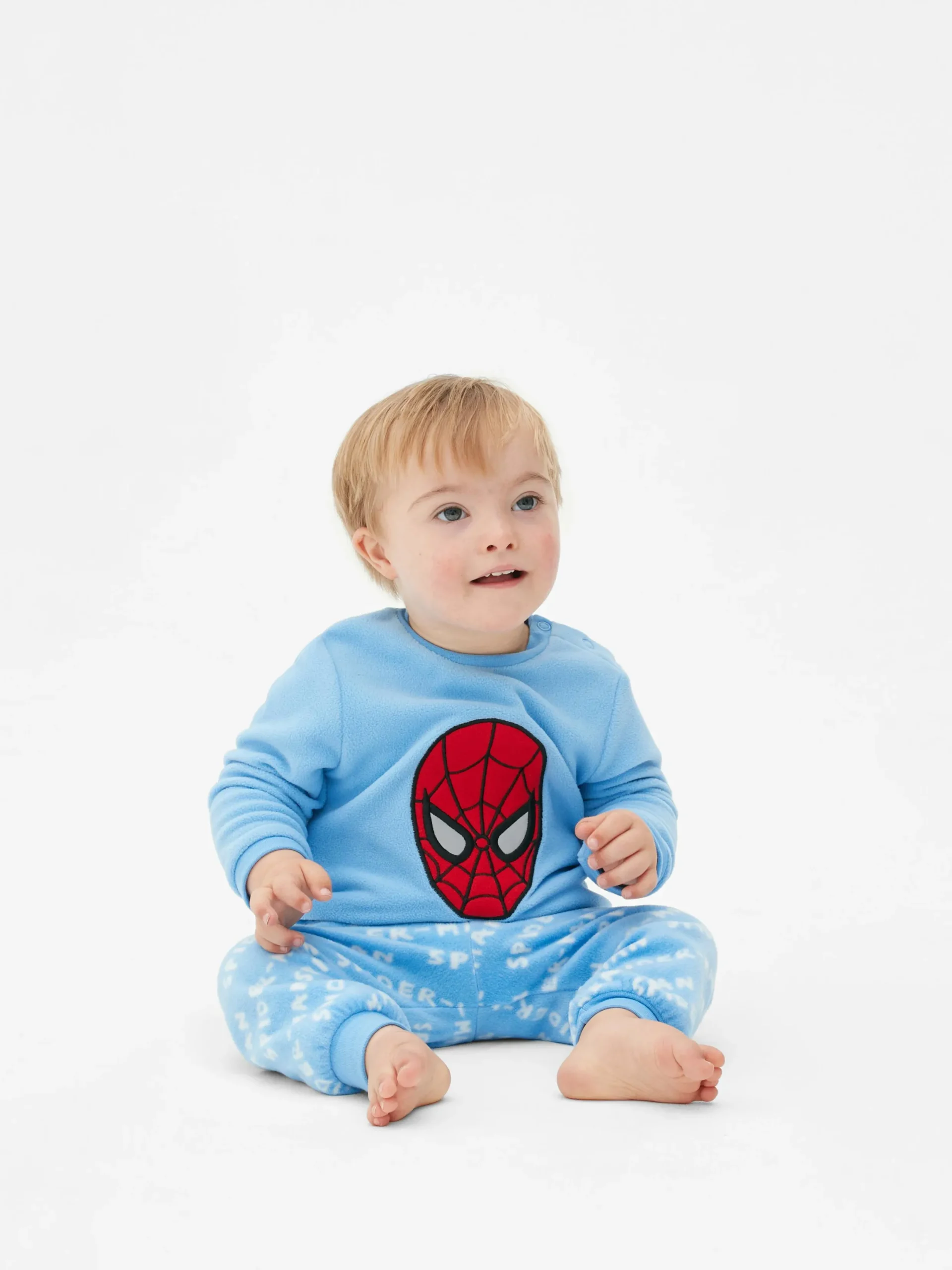 Schlafanzüge Und Nachtwäsche|Primark Langer „Marvel Spider-Man“ Schlafanzug Blau