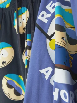 Schlafanzüge|Primark Langer „South Park“ Schlafanzug Dunkelblau