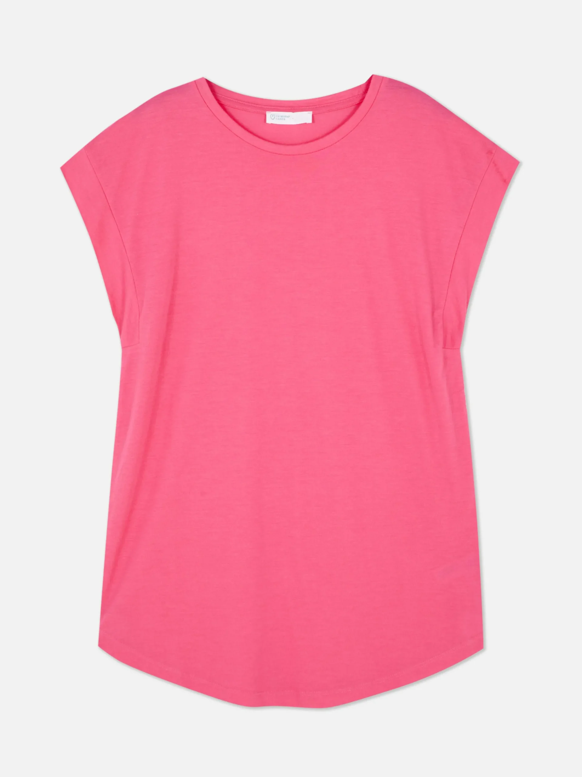 Tops Und T-Shirts|Primark Langes Essential-T-Shirt Rosa