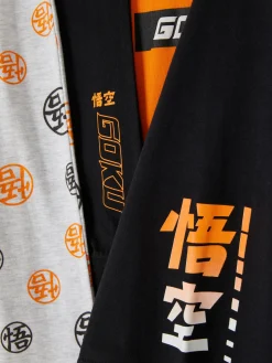 Schlafanzüge Und Nachtwäsche|Primark Langärmelige „Dragon Ball Z“ Schlafanzüge, 2er-Pack Orange