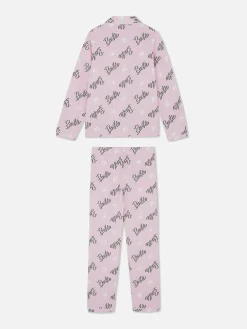 Schlafanzüge Und Nachtwäsche|Primark Langärmeliger „Barbie“ Schlafanzug Rosa