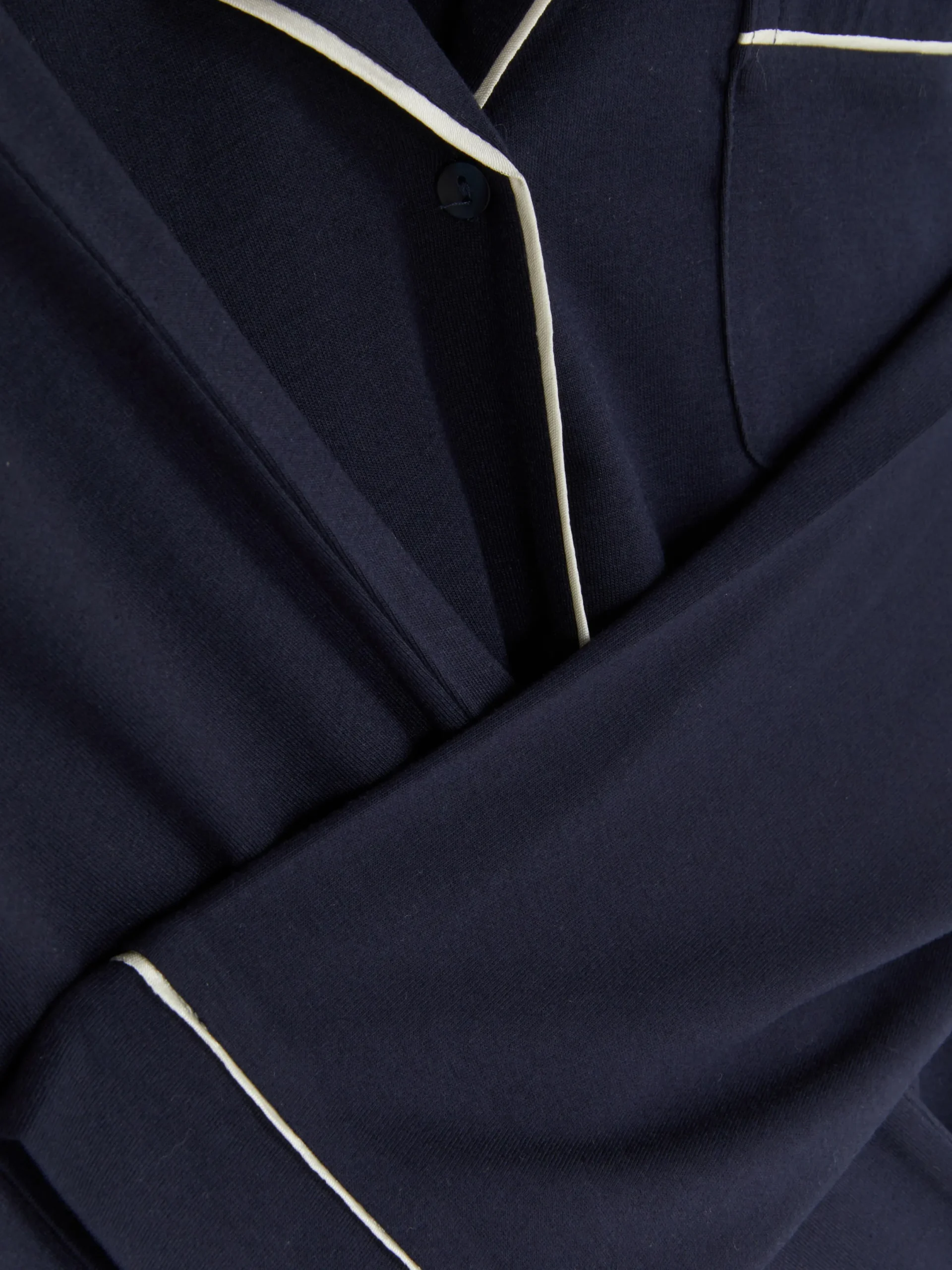 Schlafanzüge|Primark Langärmeliger Boyfriend-Schlafanzug Aus Jersey Marineblau