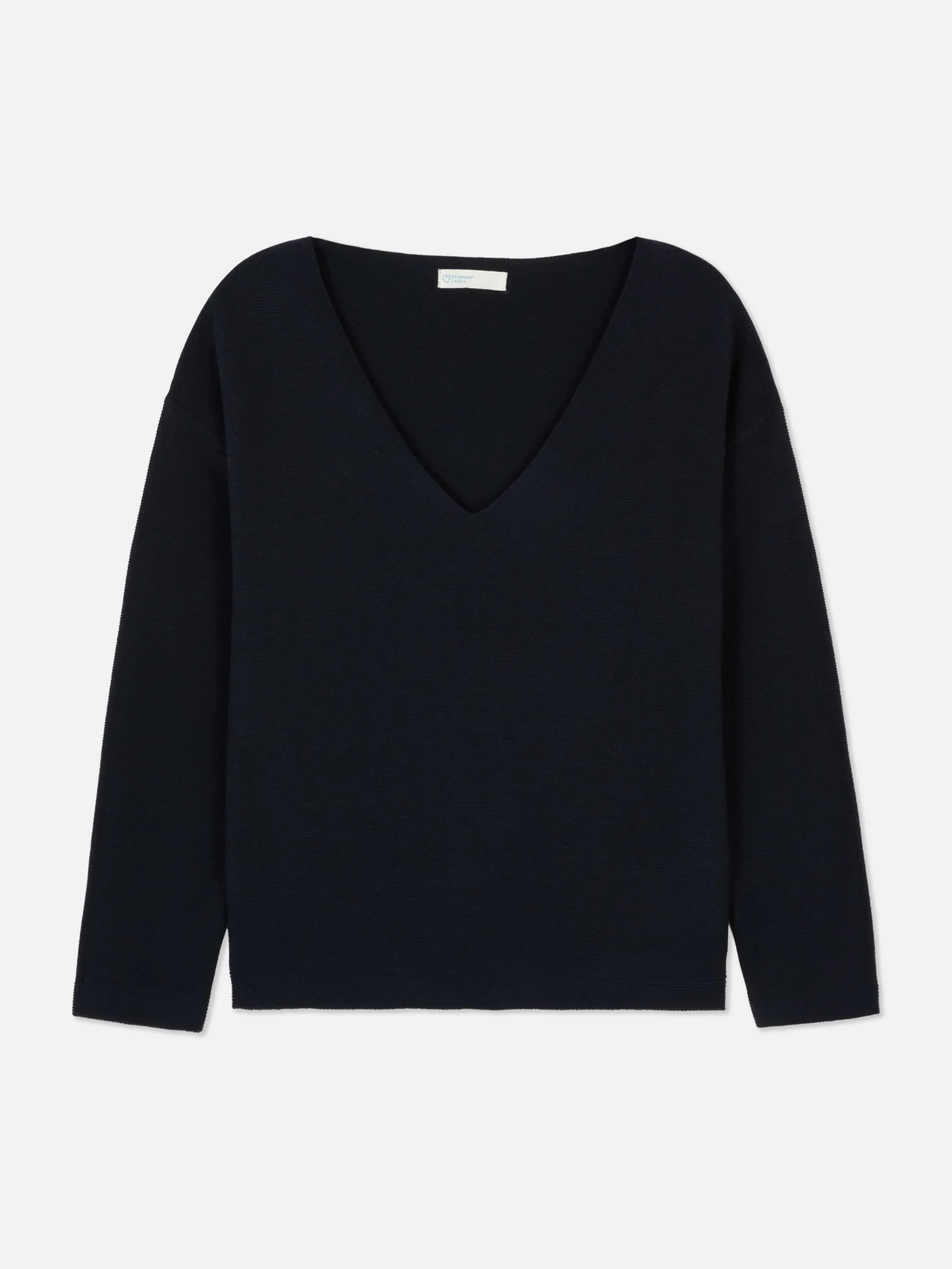Pullover Und Cardigans|Primark Langärmeliger Pullover Mit U-Boot-Ausschnitt Marineblau