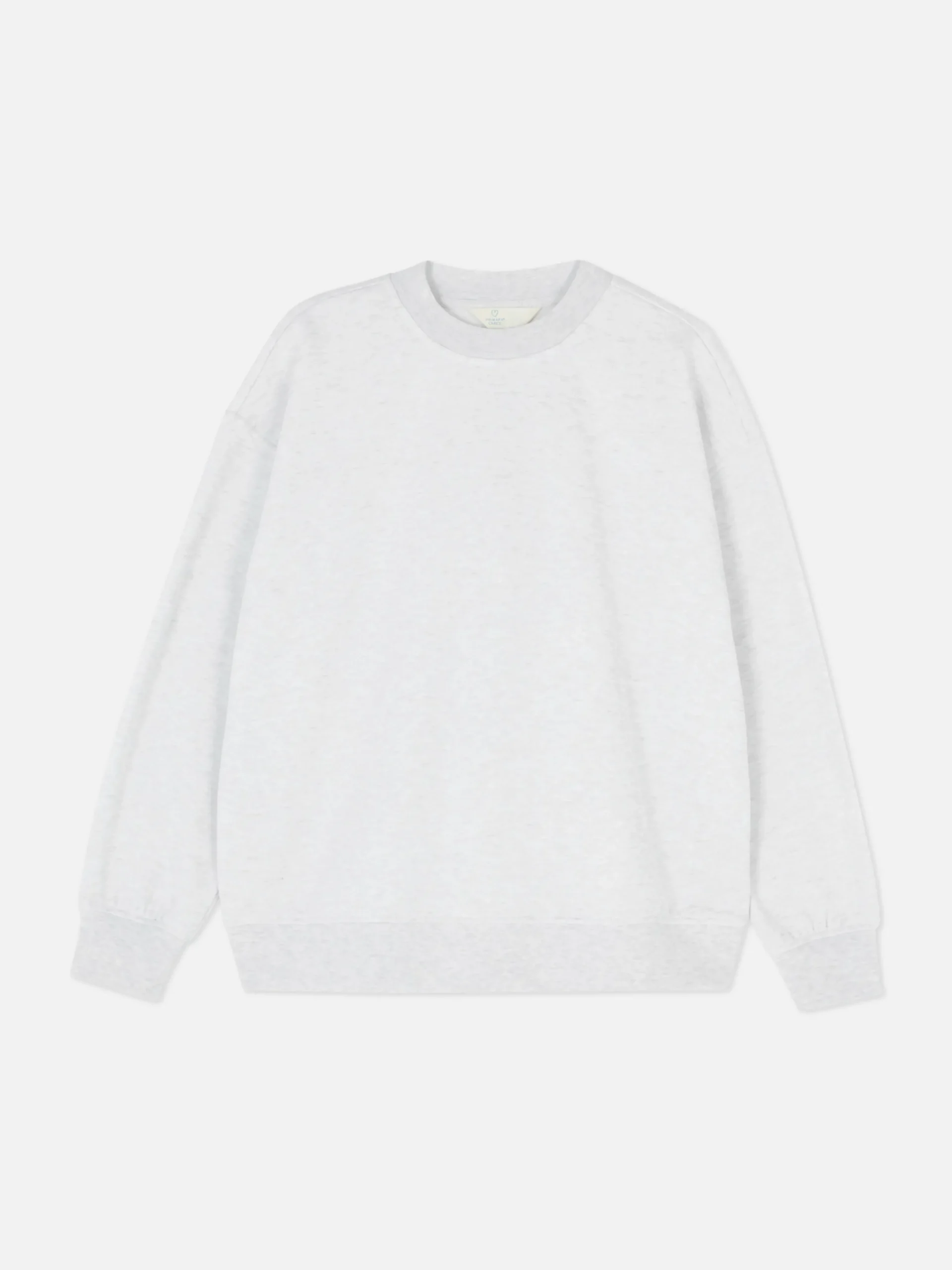 Loungewear|Hoodies Und Sweatshirts|Primark Langärmeliges Basic-Sweatshirt Grau meliert