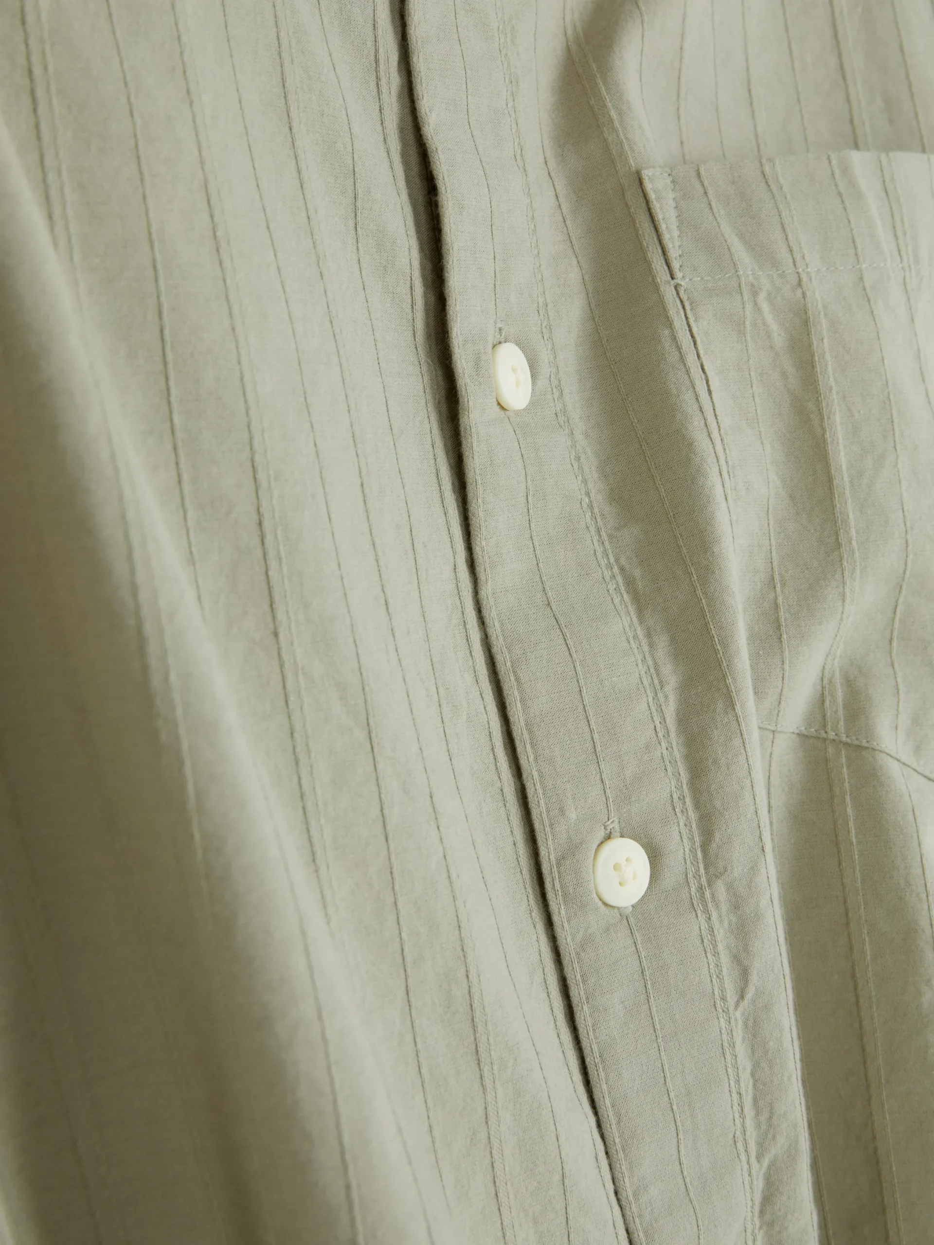Hemden|Primark Langärmeliges Jacquardhemd Grün