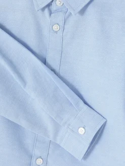 Hemden|Primark Langärmeliges Oxfordhemd (kleine Jungen) Blau