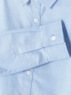 Hemden|Primark Langärmeliges Oxfordhemd (Teeny Boys) Blau