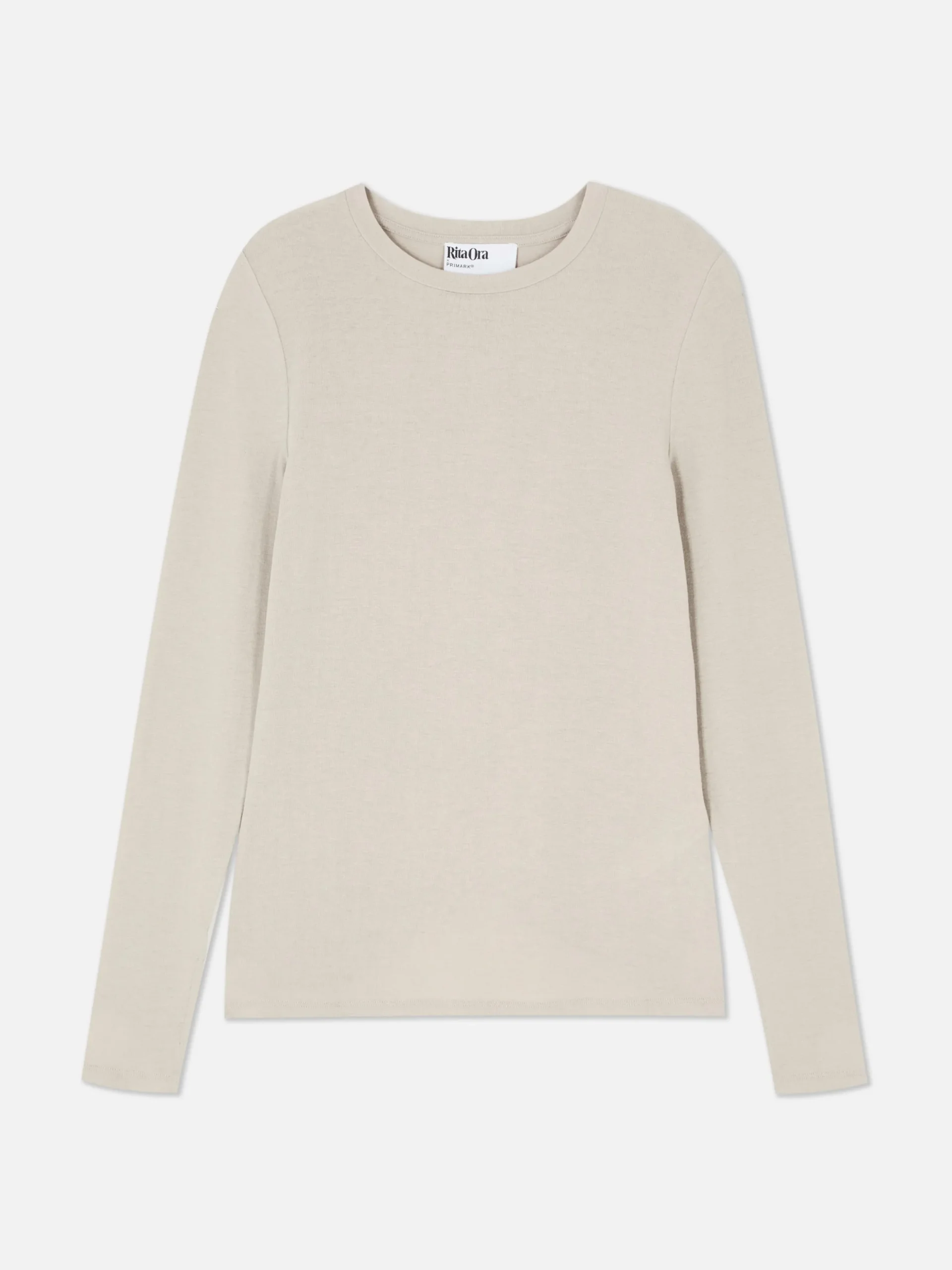 Tops Und T-Shirts|Primark Langärmeliges „Rita Ora“ Stretch-T-Shirt Braun