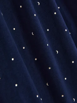 Schlafanzugoberteile|Primark Langärmeliges Schlafanzugtop Mit Himmelsmuster Marineblau