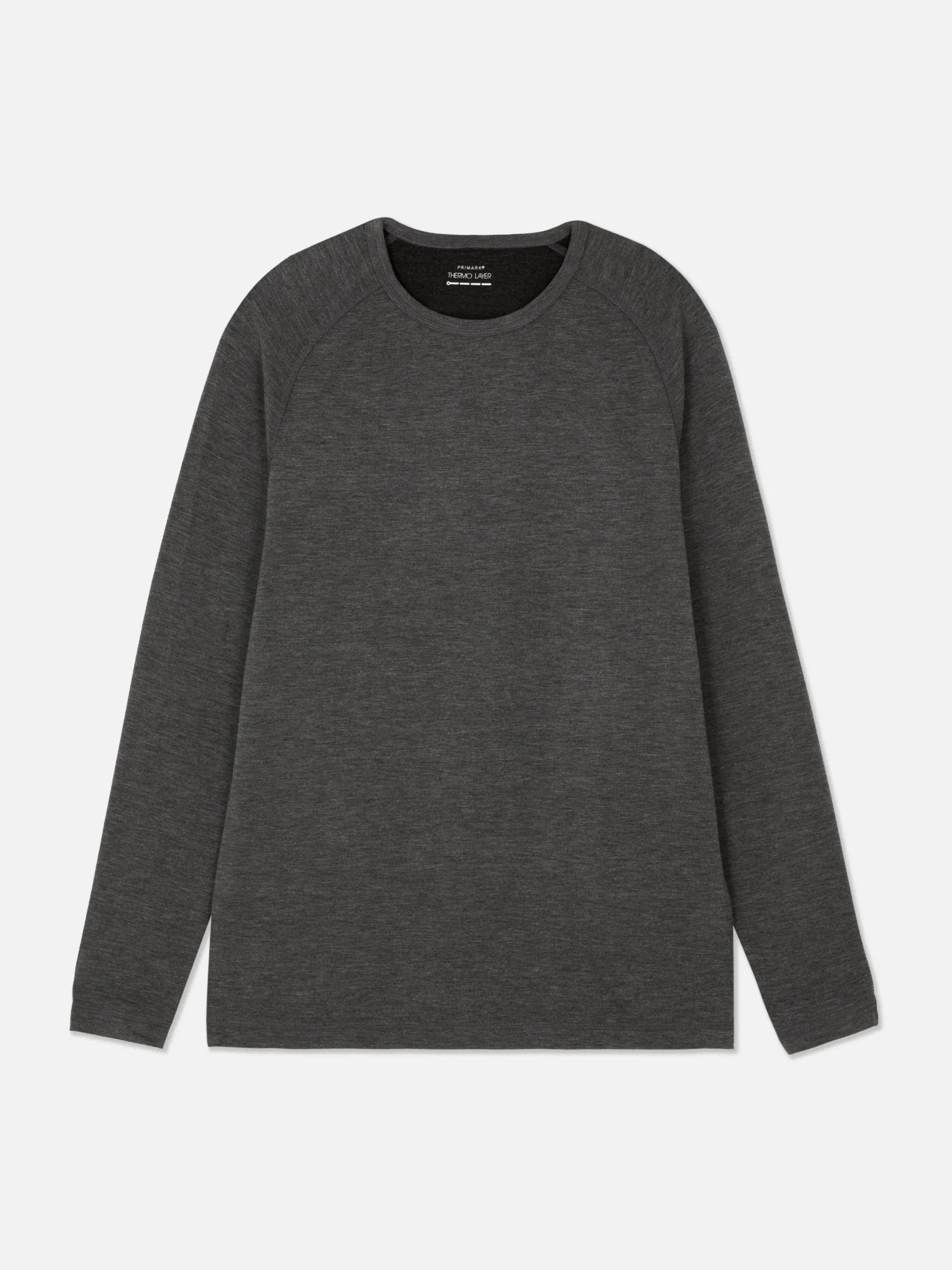 Sportbekleidung|Tops Und T-Shirts|Primark Langärmeliges Thermo-Oberteil Anthrazitfarben