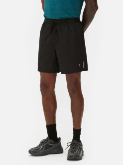 Sportbekleidung|Shorts|Primark Laufshorts Mit Elastischem Taillenbund Schwarz