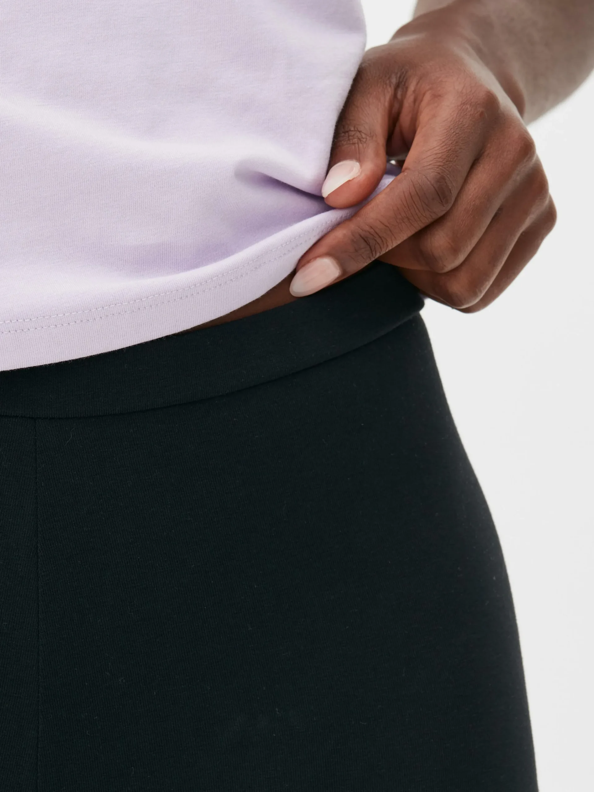 Hosen Und Leggings|Primark Leggings Aus Baumwolle Schwarz