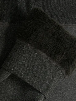 Socken Und Strumpfhosen|Primark Leggings Mit Plüschfutter Anthrazitfarben