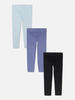 Hosen Und Leggings|Primark Leggings Mit Verschiedenen Mustern, 3er-Pack Blau