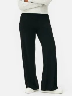 Hosen Und Leggings|Primark Leggings Mit Weitem Bein Schwarz