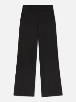 Hosen Und Leggings|Primark Leggings Mit Weitem Bein Schwarz