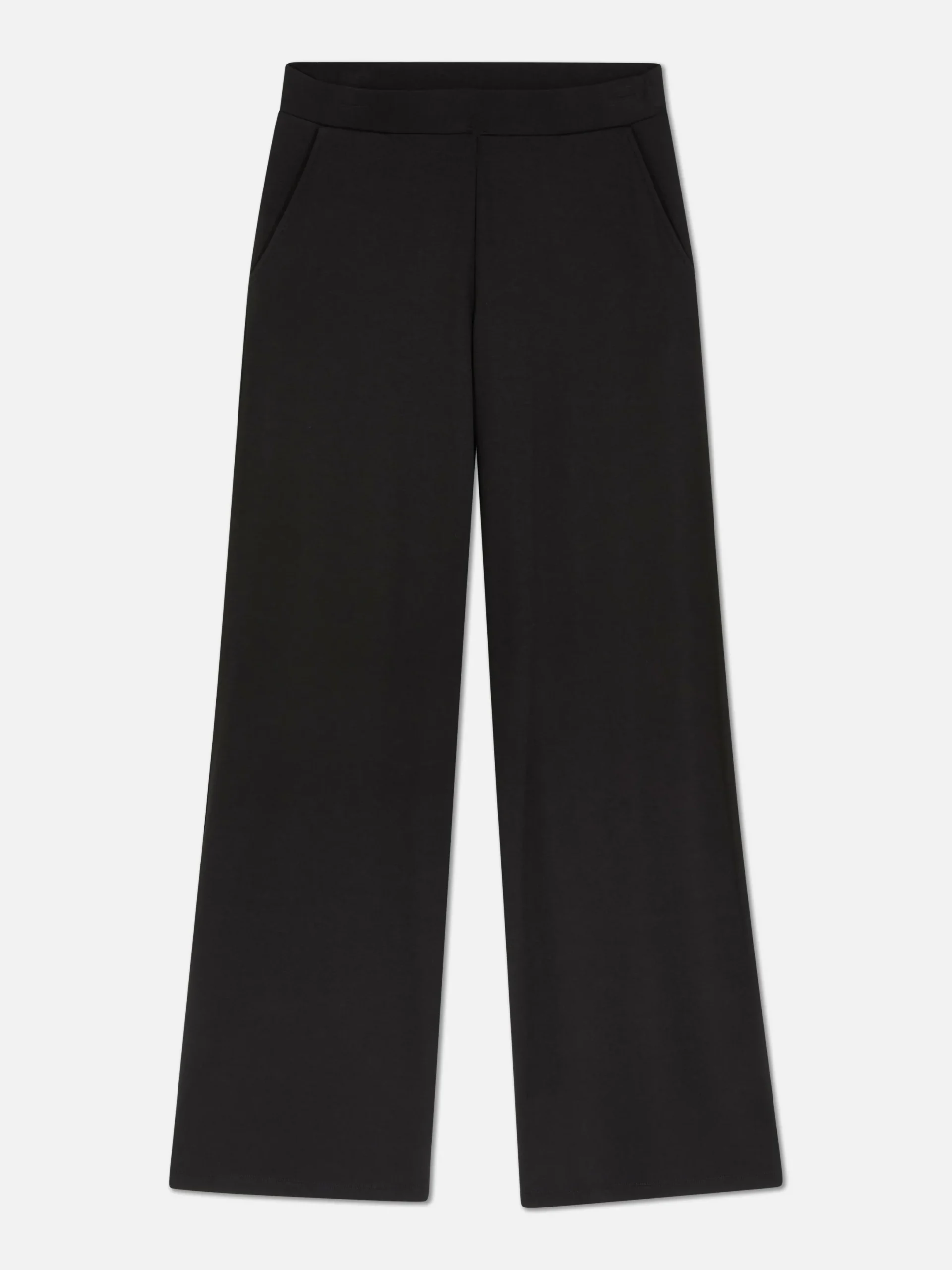 Hosen Und Leggings|Primark Leggings Mit Weitem Bein Schwarz