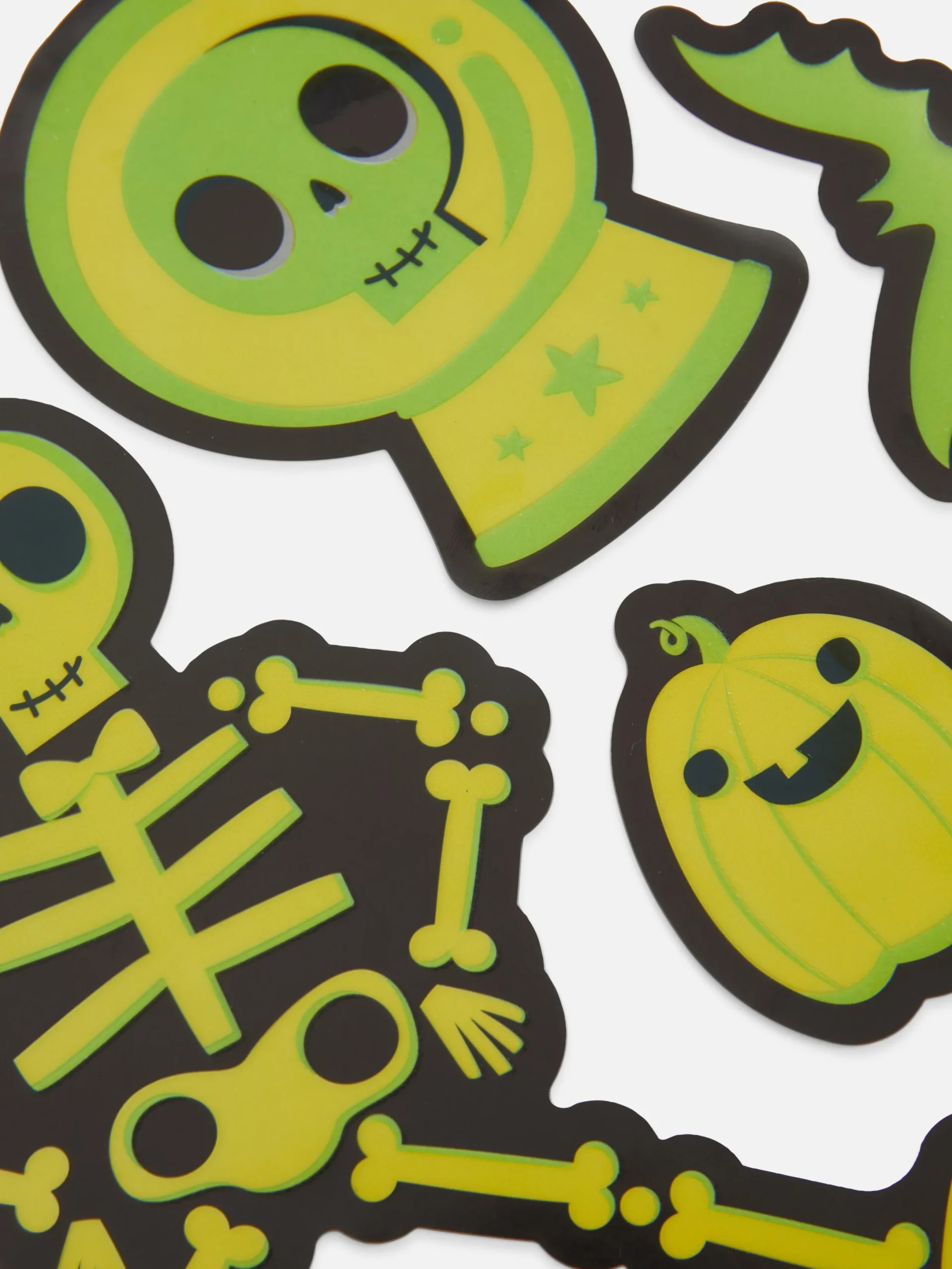 Halloween-Deko Und Süßigkeiten|Halloween Alle|Primark Leuchtende Halloween-Fenstersticker Orange