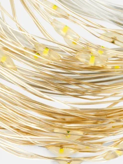 Beleuchtung|Primark Lichterkette Mit 100 Batteriebetriebenen LEDS Gold