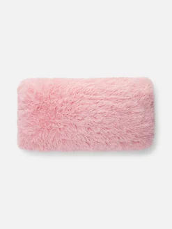 Kissen Und Bezüge|Primark Längliches Kissen Aus Kunstfell Hellrosa