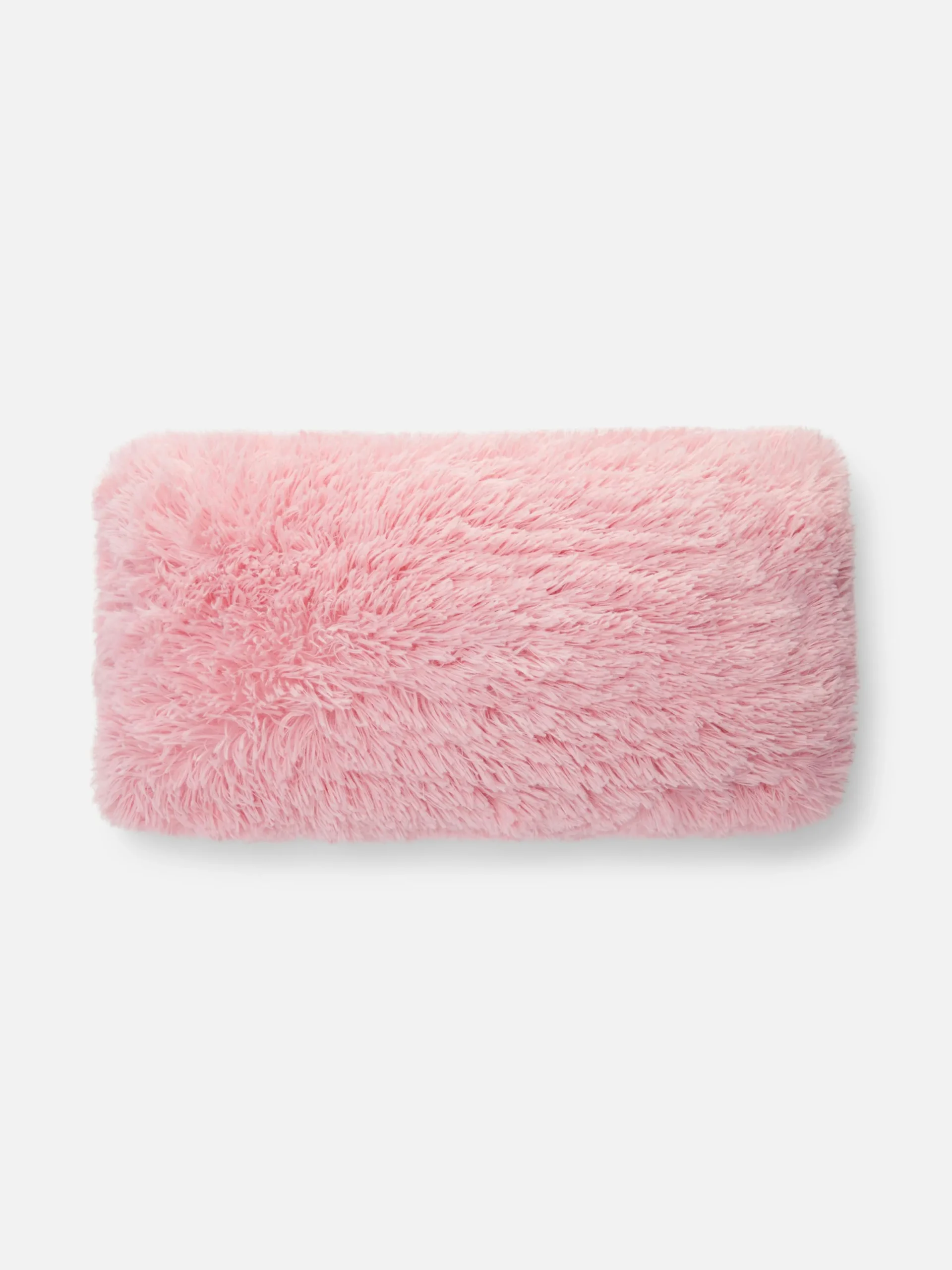 Kissen Und Bezüge|Primark Längliches Kissen Aus Kunstfell Hellrosa