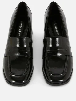 Gothic-Kleidung|Heels|Primark Loafer Mit Absatz Schwarz