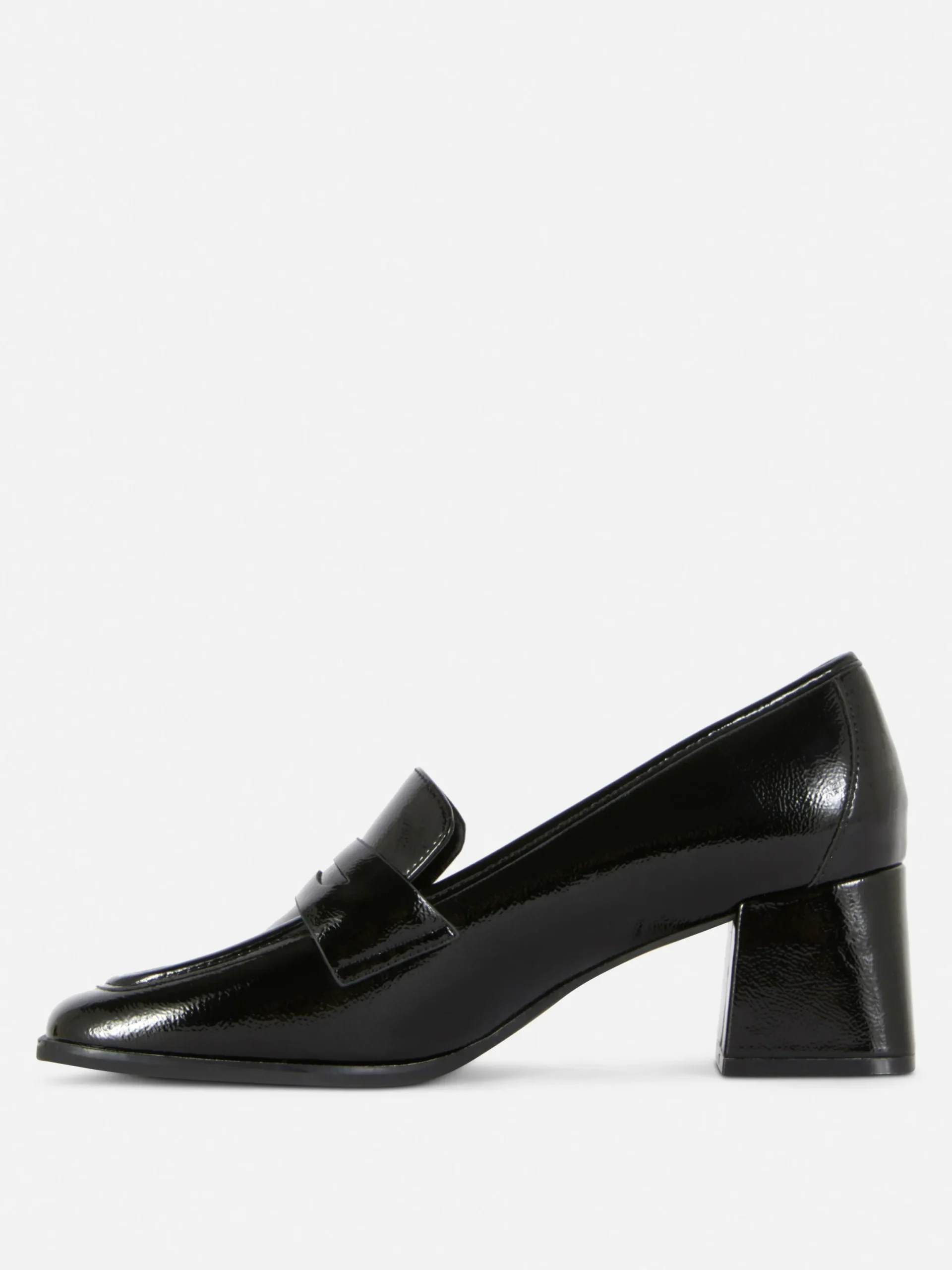 Gothic-Kleidung|Heels|Primark Loafer Mit Absatz Schwarz