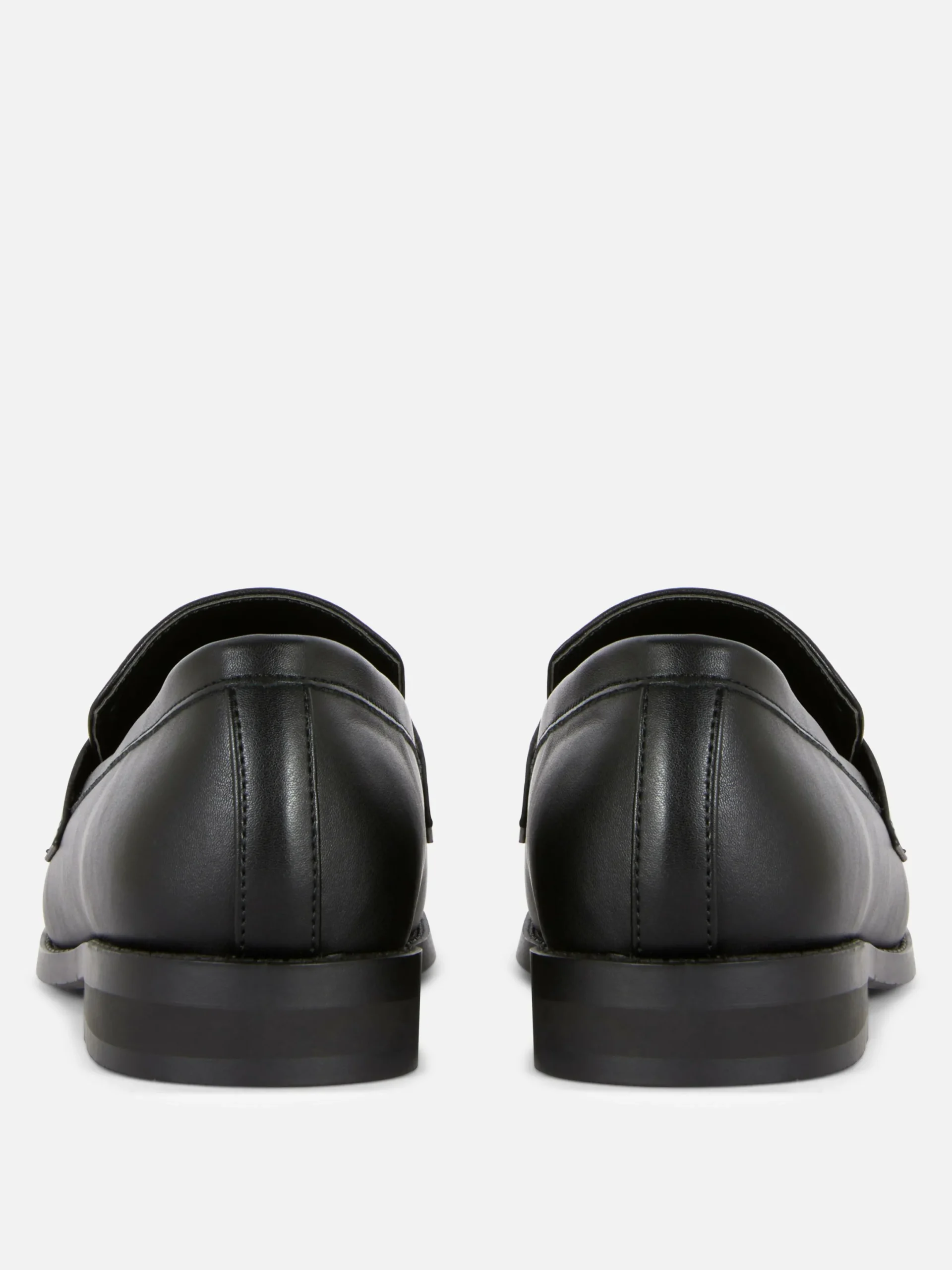 Flache Schuhe|Primark Loafer Mit Fransen Und Schnalle Schwarz