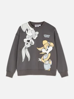Hoodies Und Sweatshirts|Primark „Looney Tunes Bugs Bunny“ Sweatshirt Zum Kombinieren Anthrazitfarben