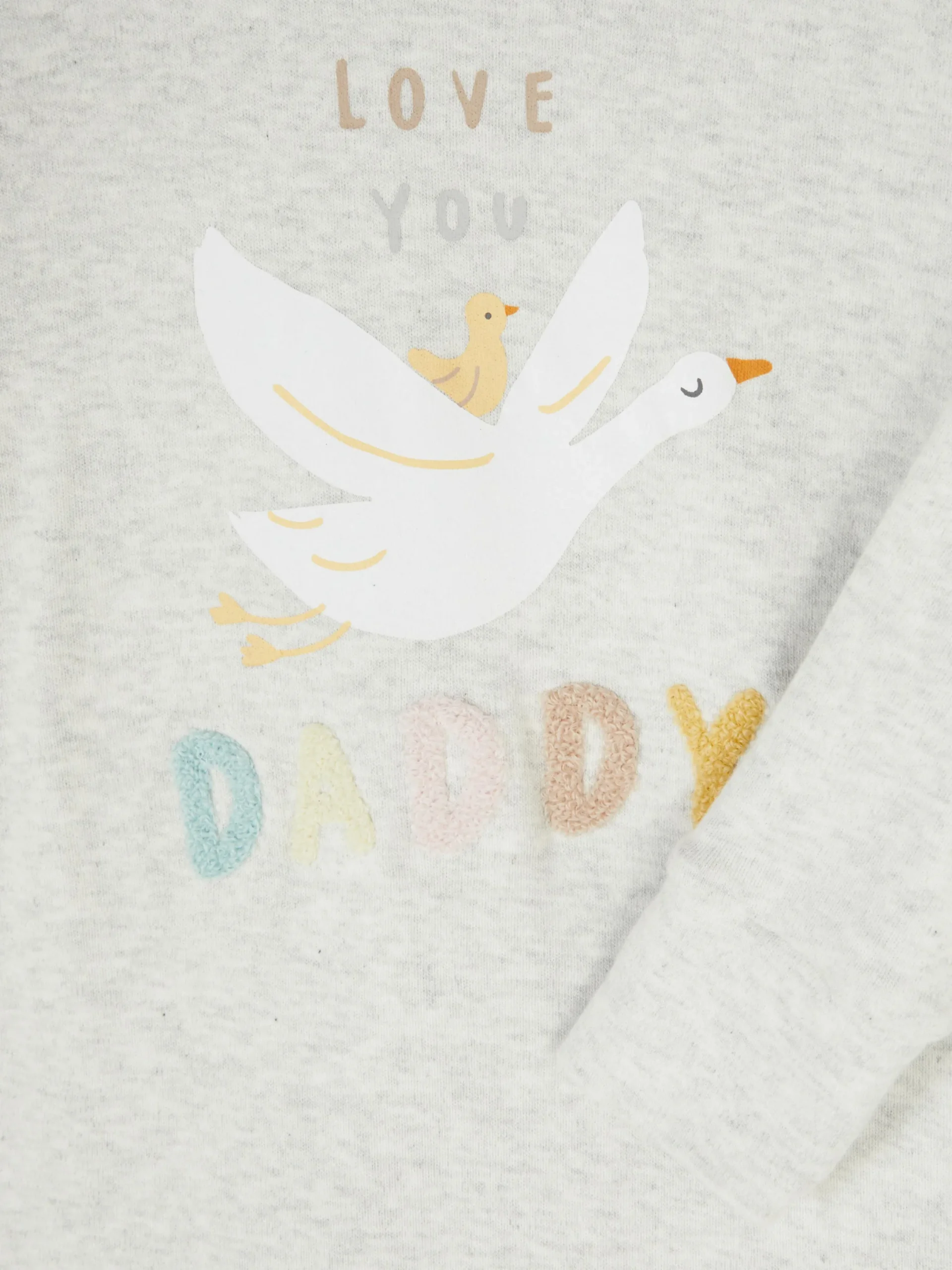 Babygirls Und Strampler|Primark „Love You Daddy“ Schlafanzug Weiß
