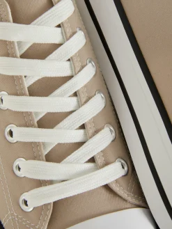 Sneakers|Primark Low-Top-Sneaker Aus Canvas Naturfarben