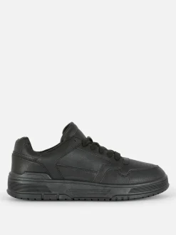 Sneakers|Primark Low-Top-Sneaker Im Skater-Stil Schwarz