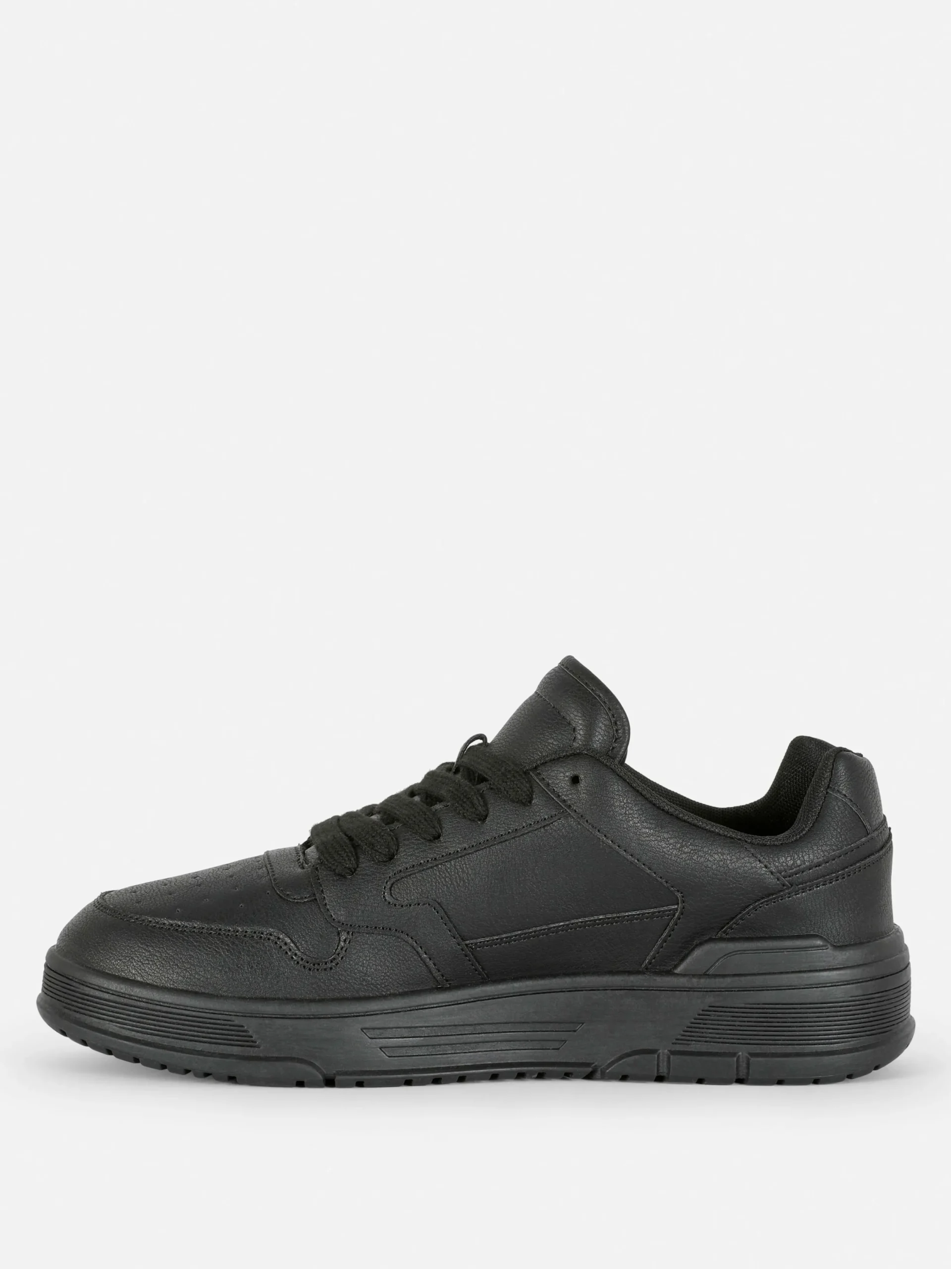 Sneakers|Primark Low-Top-Sneaker Im Skater-Stil Schwarz
