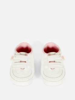 Sneakers|Primark Low-Top-Sneaker Mit Blumenmuster Weiß