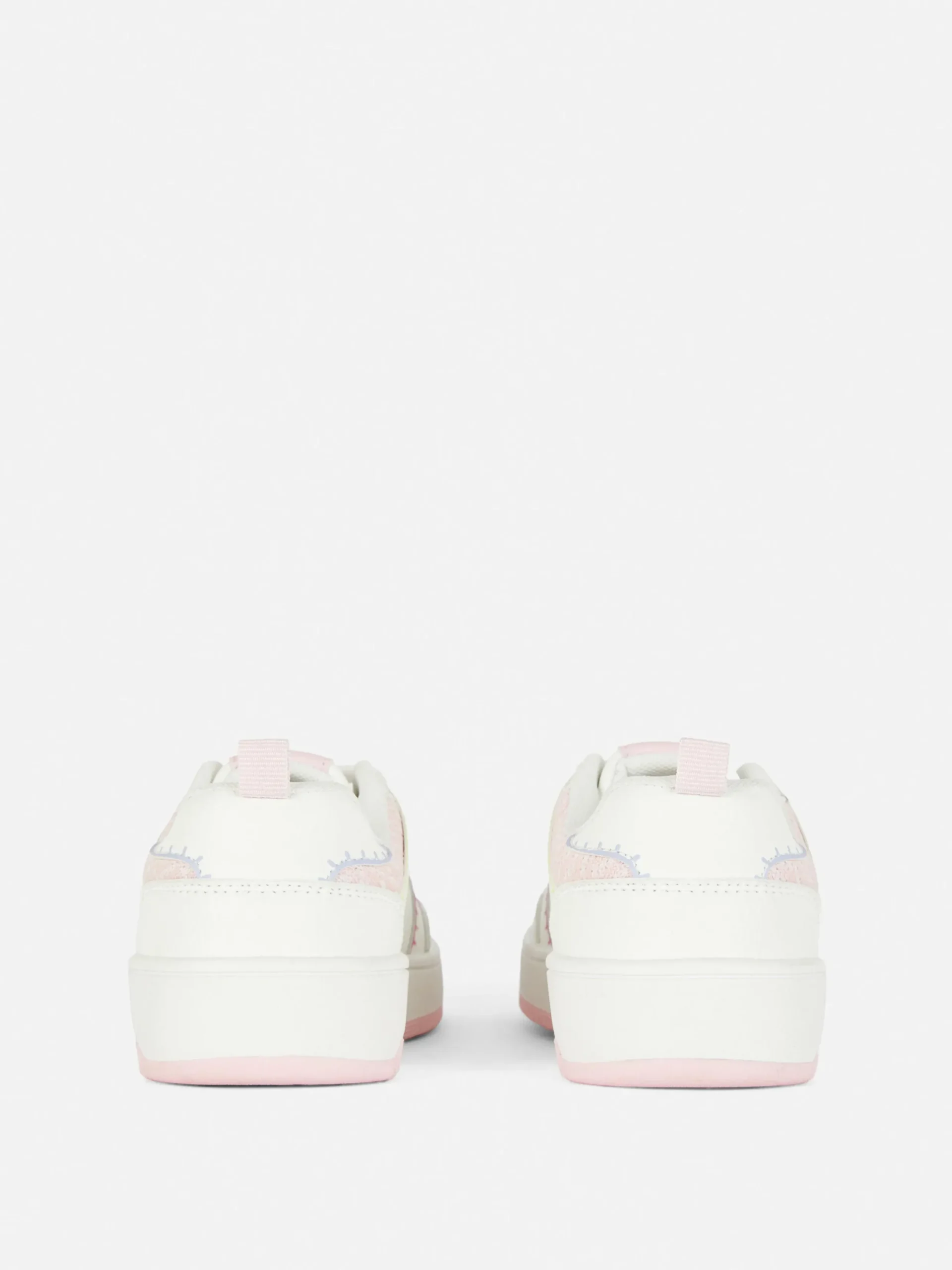 Sneakers|Primark Low-Top-Sneaker Mit Einsätzen Weiß