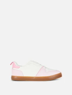 Sneakers|Primark Low-Top-Sneaker Mit Gummisohle Weiß