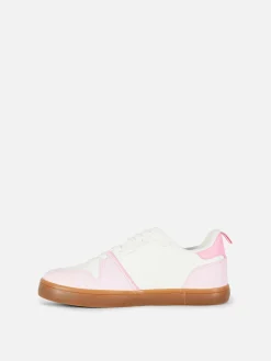 Sneakers|Primark Low-Top-Sneaker Mit Gummisohle Weiß