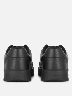 Sneakers|Primark Low-Top-Sneaker Zum Schnüren Schwarz